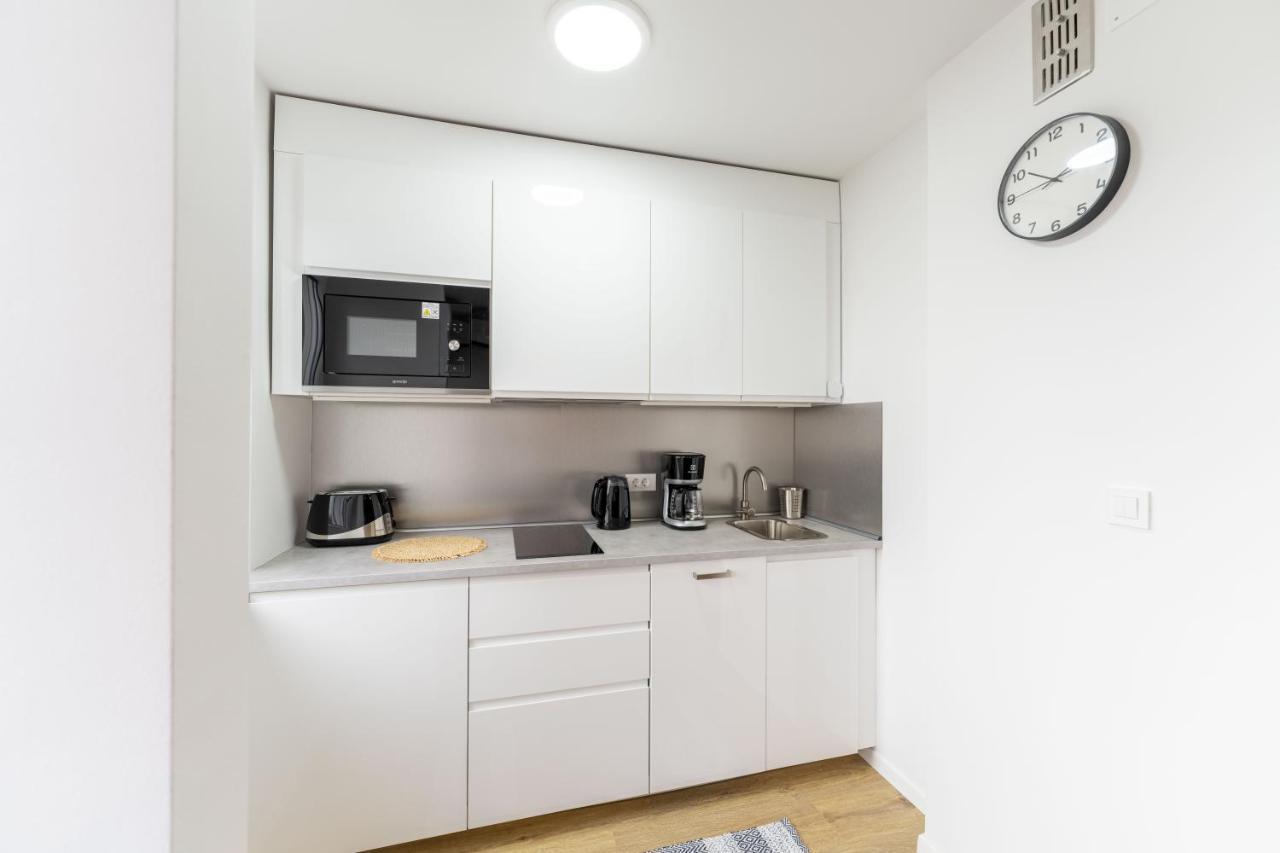 Elegant Tour As Studio Gilly With Open Views And A Balcony In The Center Ljubljana Luaran gambar